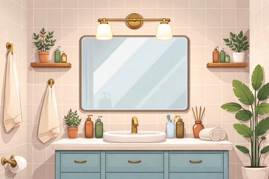 Applique murale de salle de bain : pourquoi l’indice IP44 minimum est indispensable