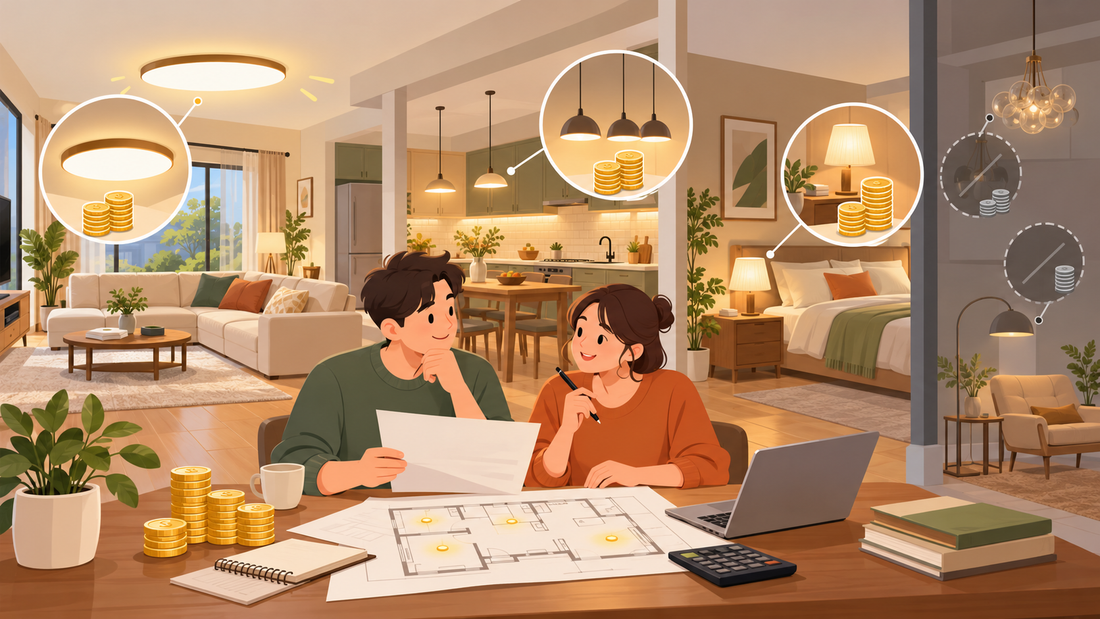 Budget rénovation limité : où faut-il vraiment mettre l’argent pour les luminaires ?