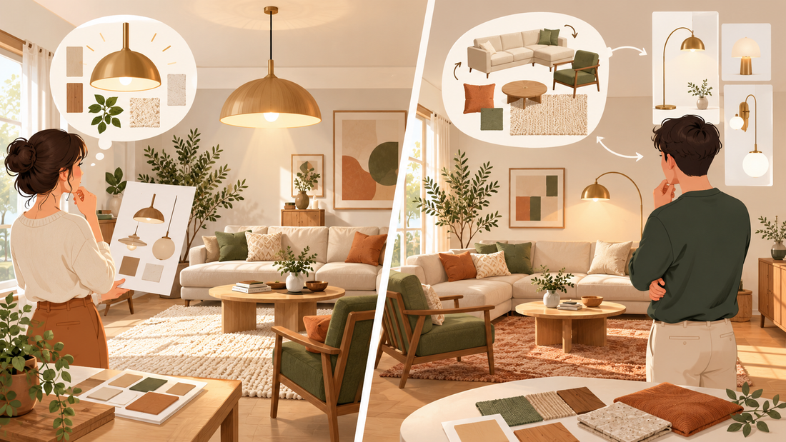 Faut-il choisir les luminaires ou les meubles en premier  Quel ordre pour réussir son intérieur