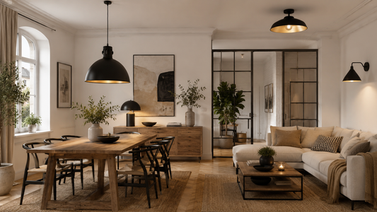 Luminaire noir : avec quel style de décoration l’associer ?