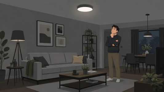 Pourquoi la lumière paraît grise, terne ou sans relief dans une pièce ?