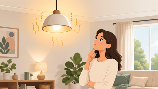 Pourquoi un luminaire chauffe-t-il ? Est-ce normal ?