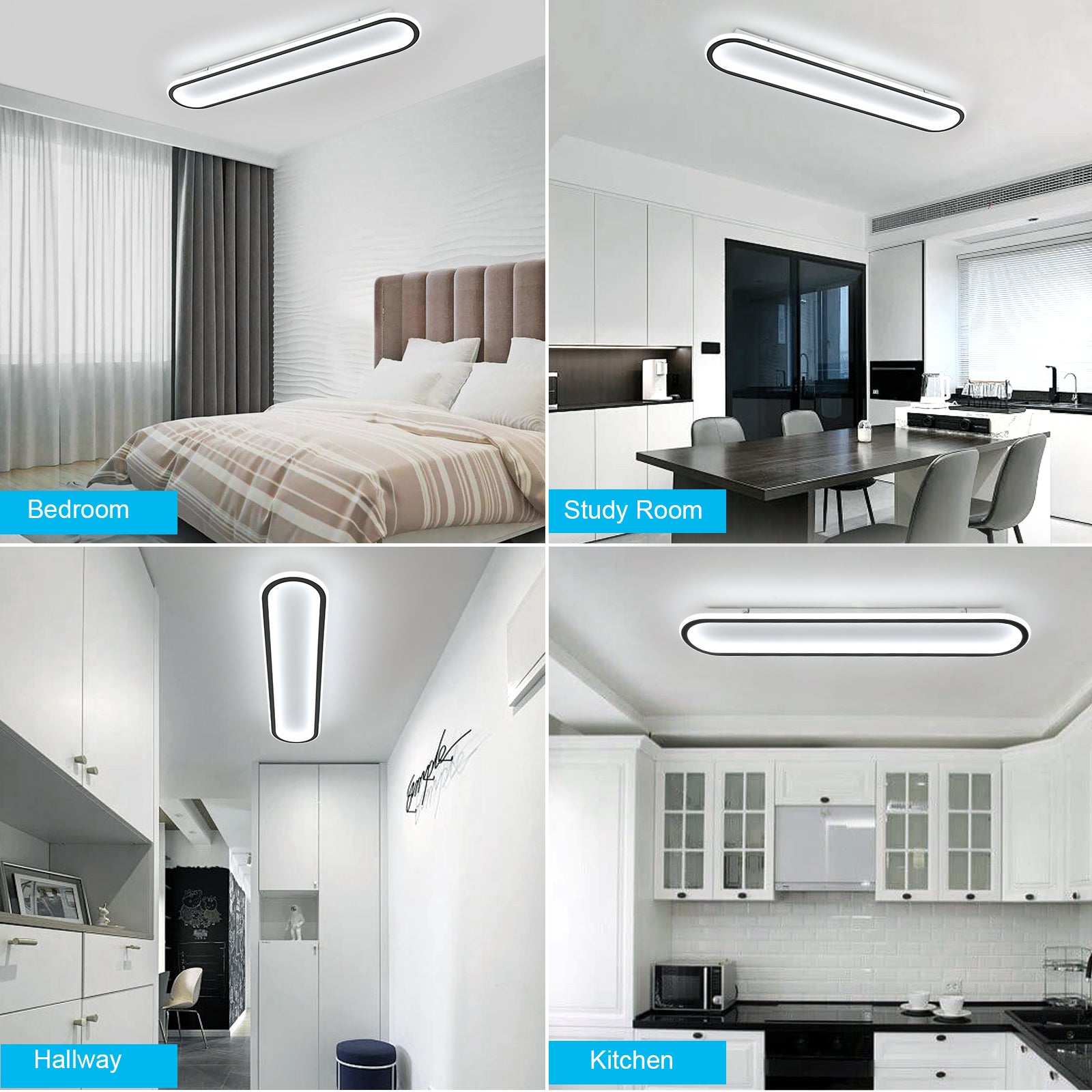 Diagramme de l'effet lumineux du plafonnier