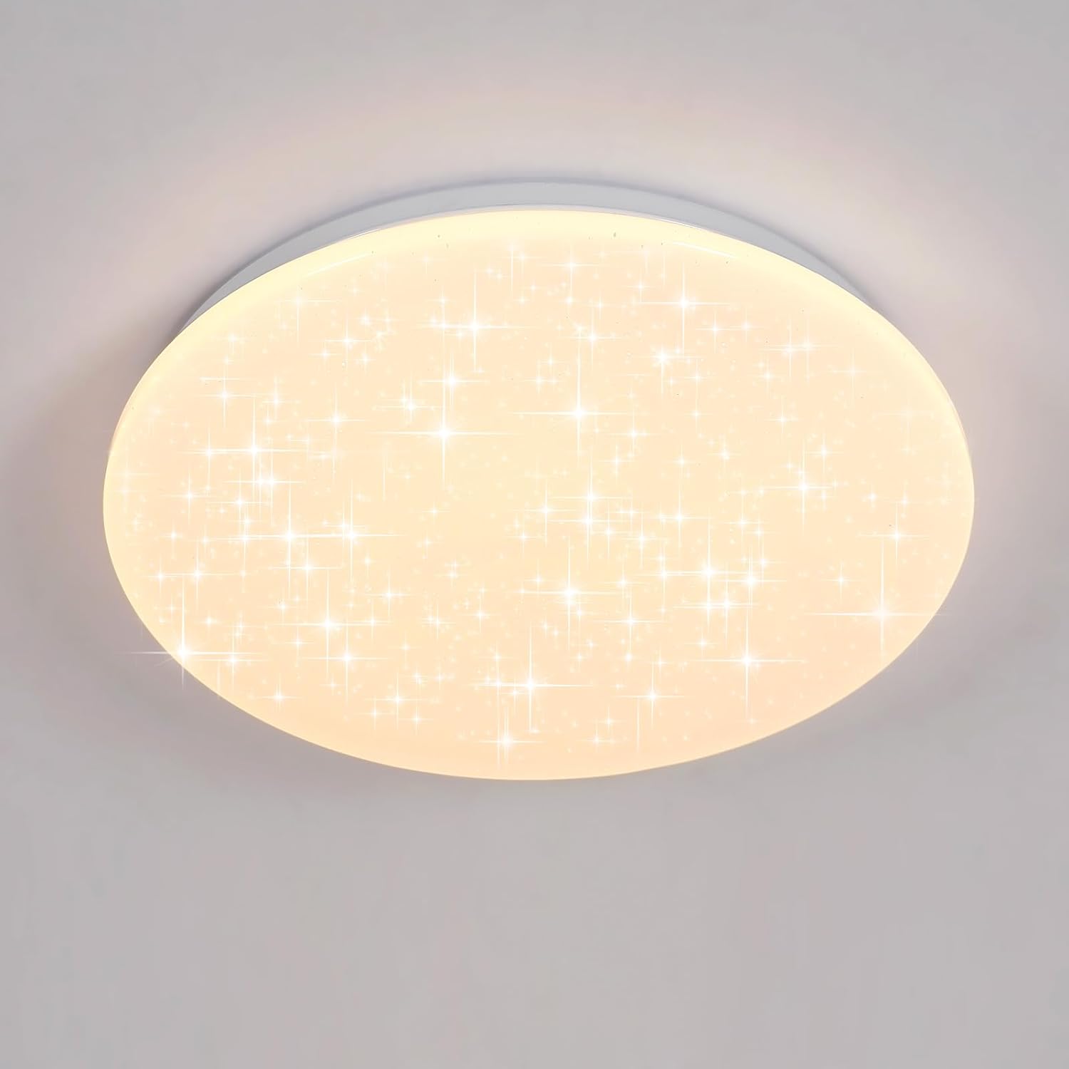 Luminaire Plafonnier, 24W Lampe de Plafond Ronde