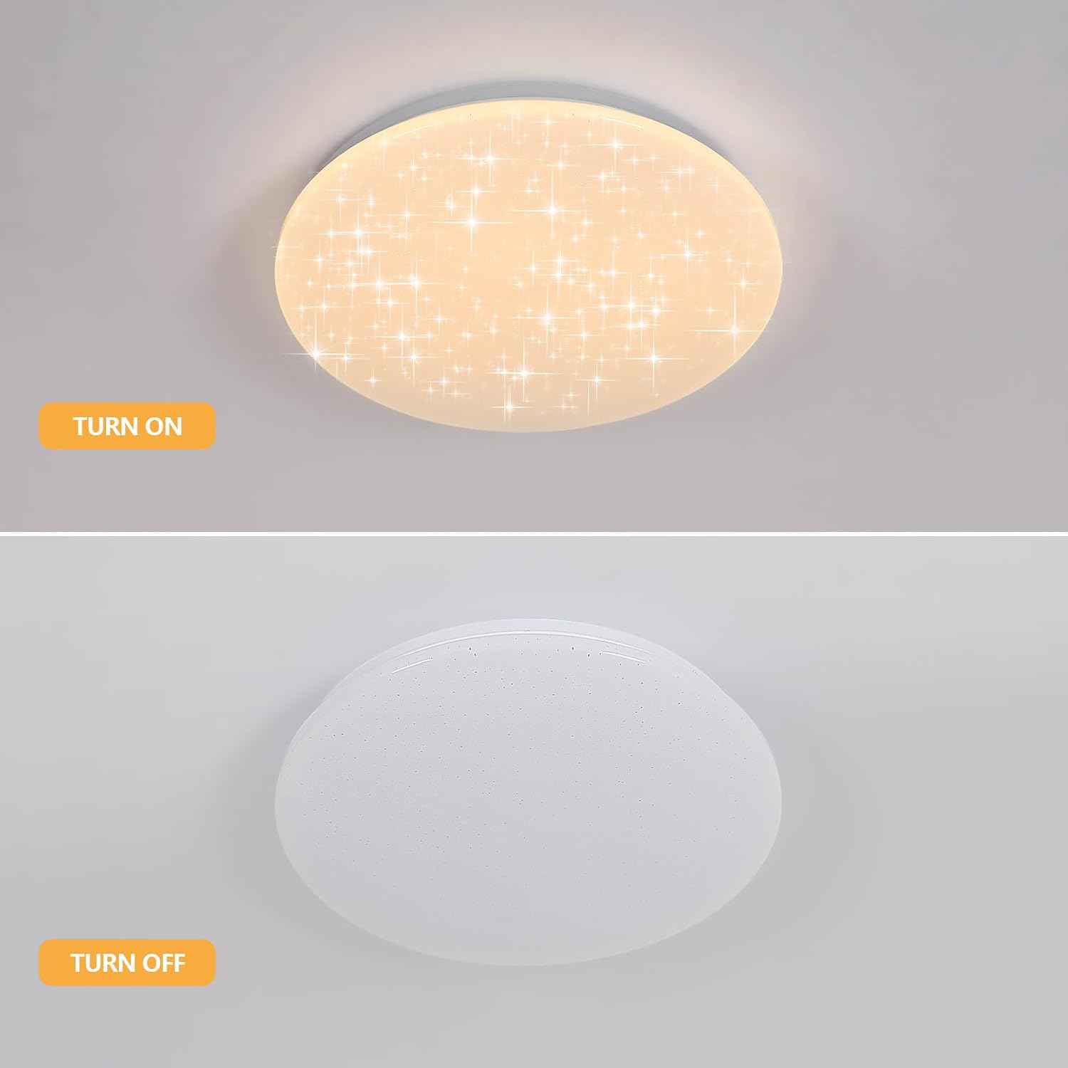 Diagramme de l'effet lumineux du plafonnier