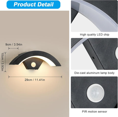 Lampă de perete LED de exterior 24W