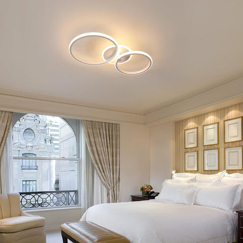 Plafonieră LED Modernă 42W Rotundă Lumină Caldă