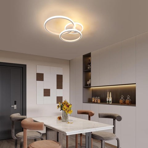 Plafonieră LED Modernă 42W Rotundă Lumină Caldă