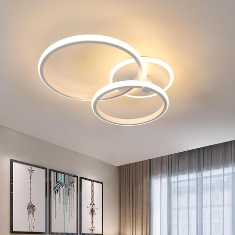 Plafonieră LED Modernă 42W Rotundă Lumină Caldă