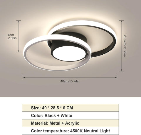 Lampă LED de Tavan Rotundă Modernă 42W