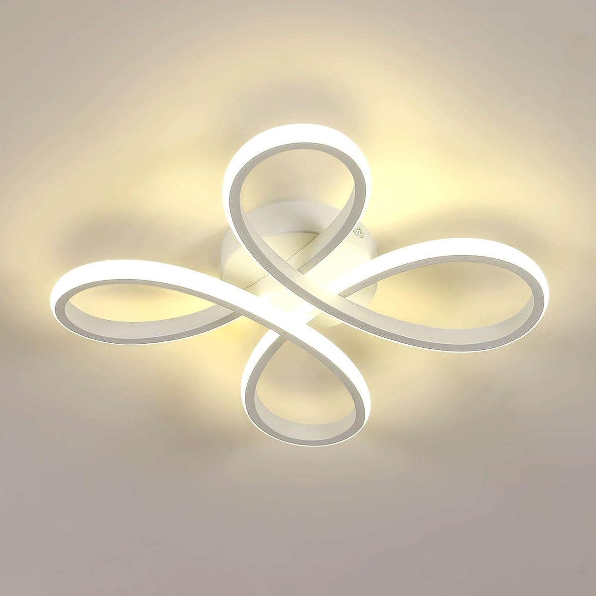 Lustră LED Modernă 30W cu Design Floral