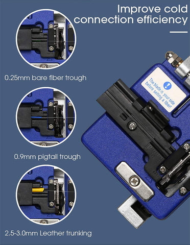 Cliveuse fibre optique Couperet en métal FC-6S Cleaver fibre optique