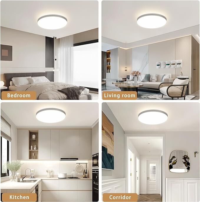 Diagramme de l'effet lumineux du plafonnier