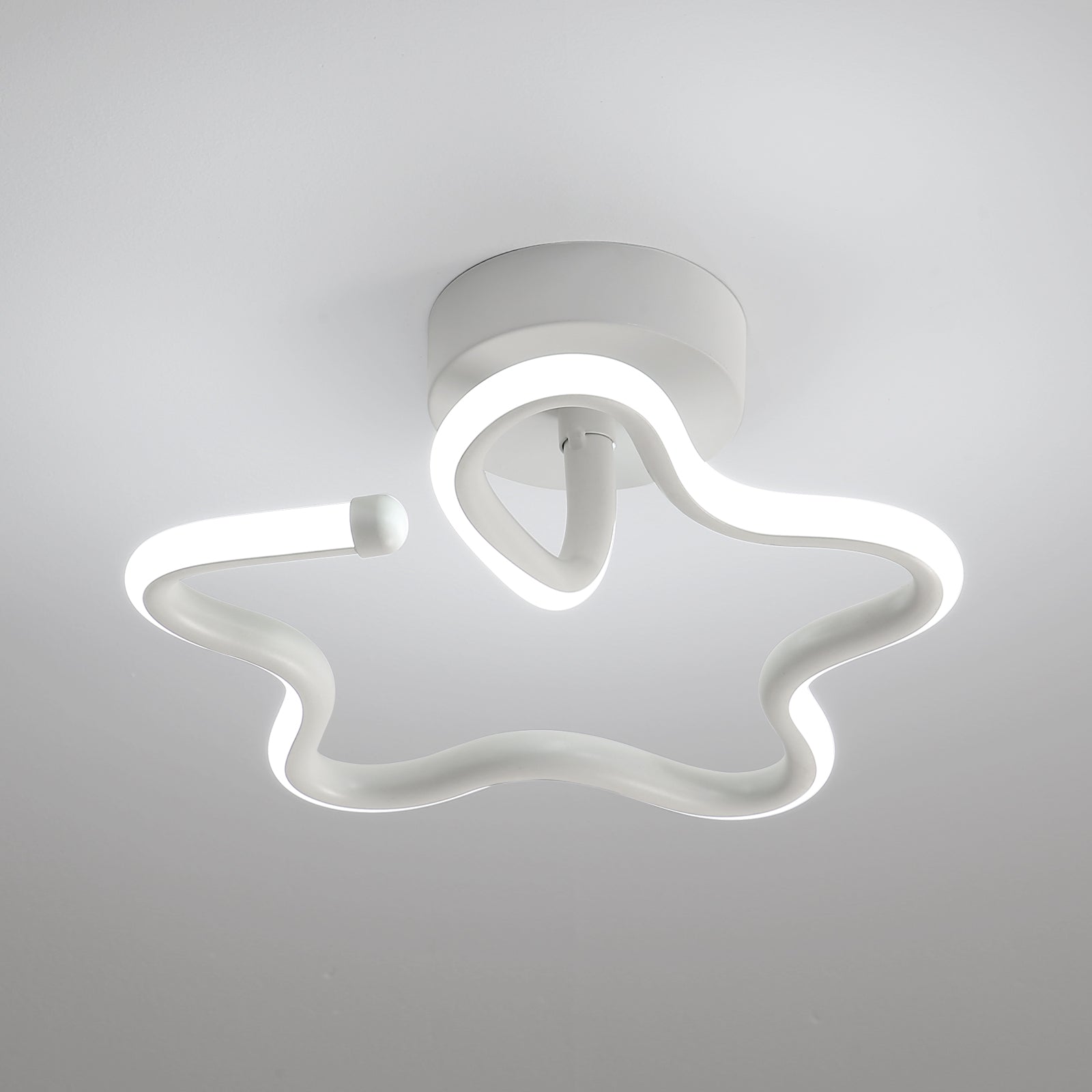 Plafonniers LED, Star Led Lustres Modernes,16W 1600 Lummen 6000k