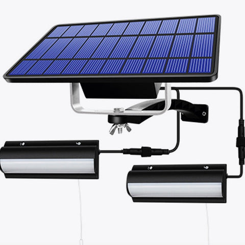 Lampe Solaire Extérieure Détecteur de Mouvement, Applique Murale Solaire Étanche IP65 avec Télécommande