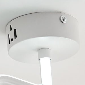 16W Plafonnier Led, Moderne Creative Métal Acrylique Design Plafond Lampe en Aluminium, 6000K Blanc Lampe de Plafond, Luminaire Plafonnier Led Moderne pour Salon, Chambre à Coucher, Cuisine