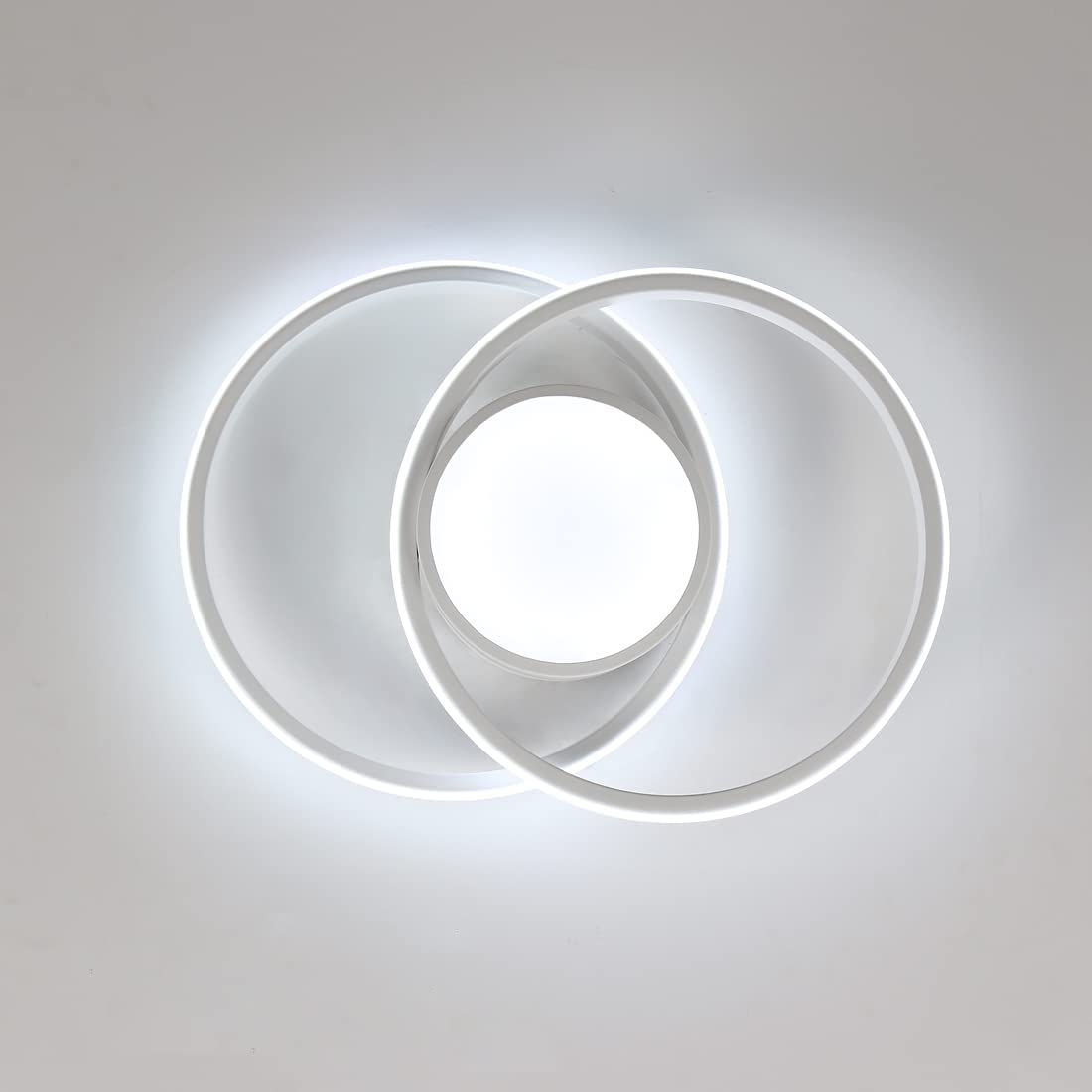 Plafonnier LED, Luminaire Plafonnier Chambre, 39W 4000lm, Rond Lampe de plafond Moderne