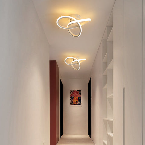 Plafonnier Led Dimmable 20W Moderne Lampe de Plafond Dimmable