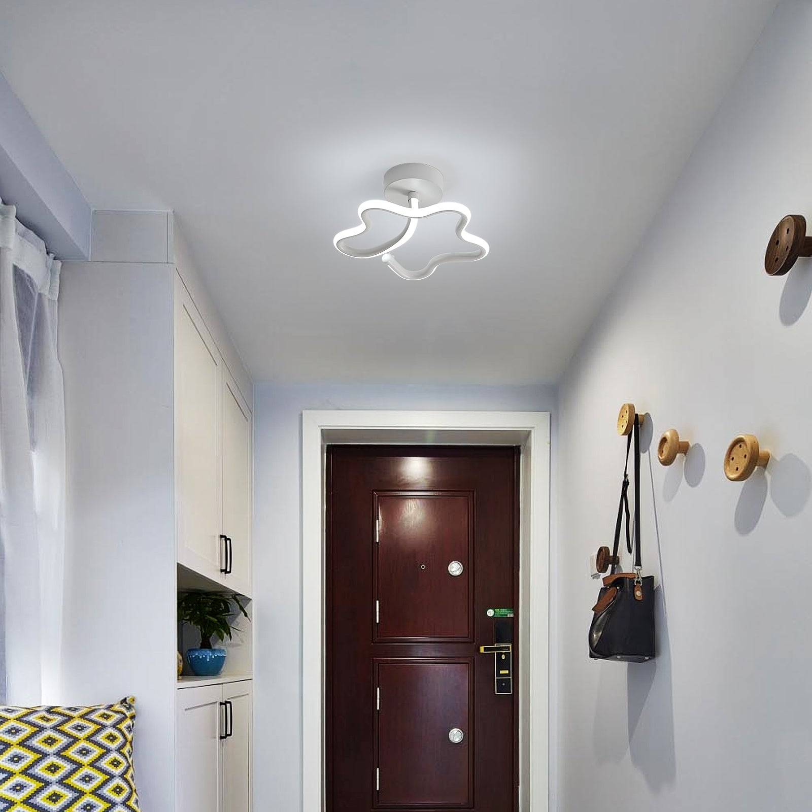 Plafonniers LED, Star Led Lustres Modernes,16W 1600 Lummen 6000k