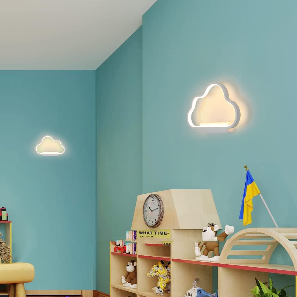 Applique Murale Led, Blanc Lampe Murale Led Moderne 20W, Simple Design