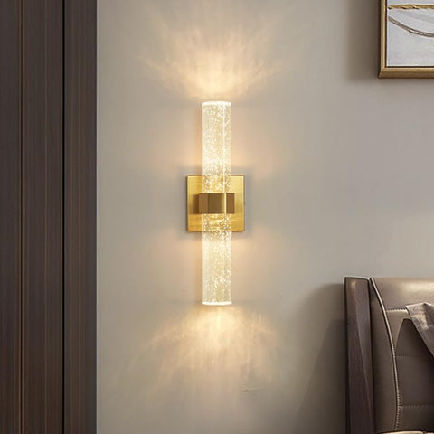 Applique Murale LED Moderne Forme de ligne Lampe murale Blanc Chaud 3000K Pour chambre à coucher, salon, couloir, entrée
