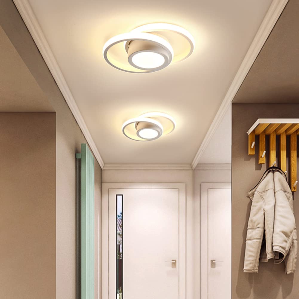 Plafonnier LED Rond, Lampe de Plafond Moderne 32W 2400LM