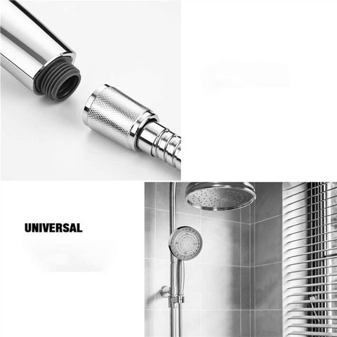 Pommeau de Douche Led, Douchette Douche Salle de Bain Universelle, 7 Couleurs Contrôle de La Température Automatique, Haute Pression Economie D'Eau Pomme de Douche, pour Maison, Hôtel, Salle de Bain