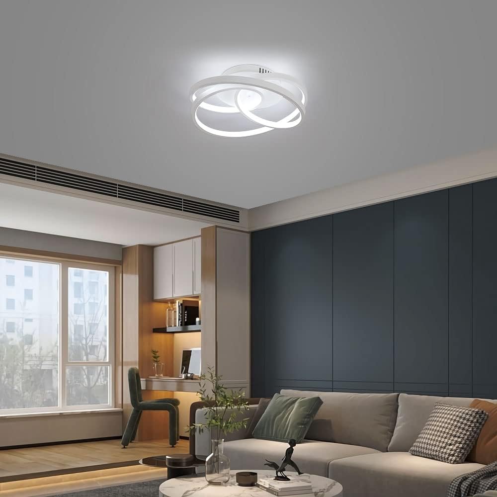 Plafonnier LED Design moderne Rond Lampe de Plafond 40W 