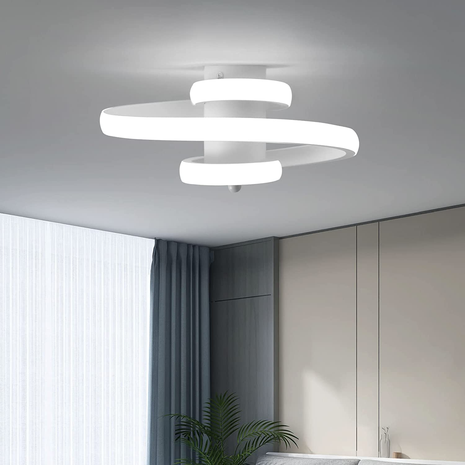 Plafonnier LED moderne 22W, Luminaire Plafonnier créatif