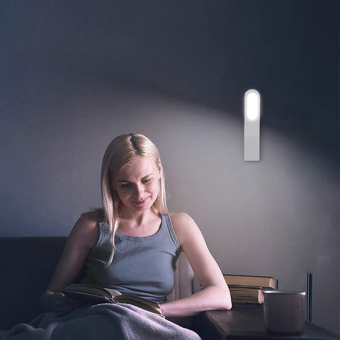 Lampe de Bureau LED, Lampe de Chevet Dimmable, 10 Niveaux de Luminosité, Flexible Contrôle Tactile Protection des Yeux, Lampe de Bureau Avec Port USB, Applique design magnétique