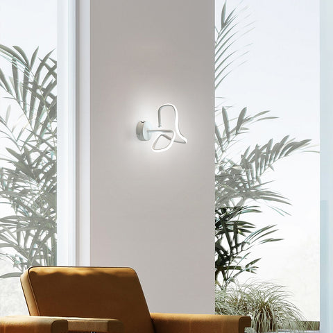 16W Plafonnier Led, Moderne Creative Métal Acrylique Design Plafond Lampe en Aluminium, 6000K Blanc Lampe de Plafond, Luminaire Plafonnier Led Moderne pour Salon, Chambre à Coucher, Cuisine