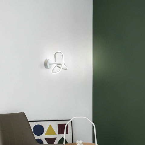 16W Plafonnier Led, Moderne Creative Métal Acrylique Design Plafond Lampe en Aluminium, 6000K Blanc Lampe de Plafond, Luminaire Plafonnier Led Moderne pour Salon, Chambre à Coucher, Cuisine