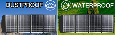 Panneaux solaires pliables portables pour le camping, la randonnée, le sac, le chargeur, 120W