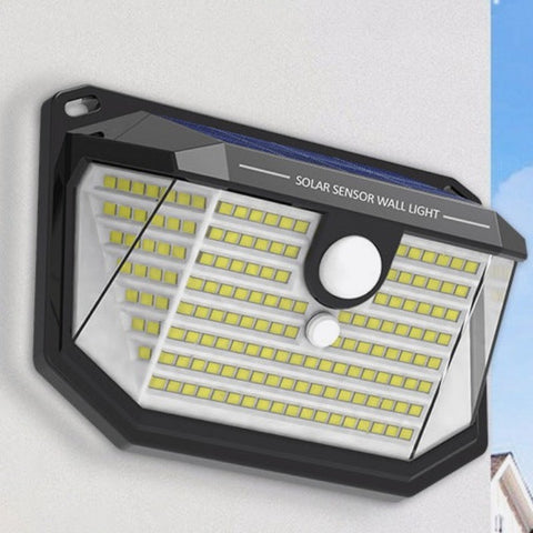 Lampe murale à LED solaire [Classe énergétique E]